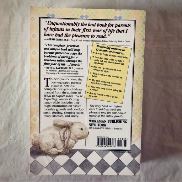 What to Expect the First Year, A Softcover Parenting Self Help Book - Picture 3 of 7